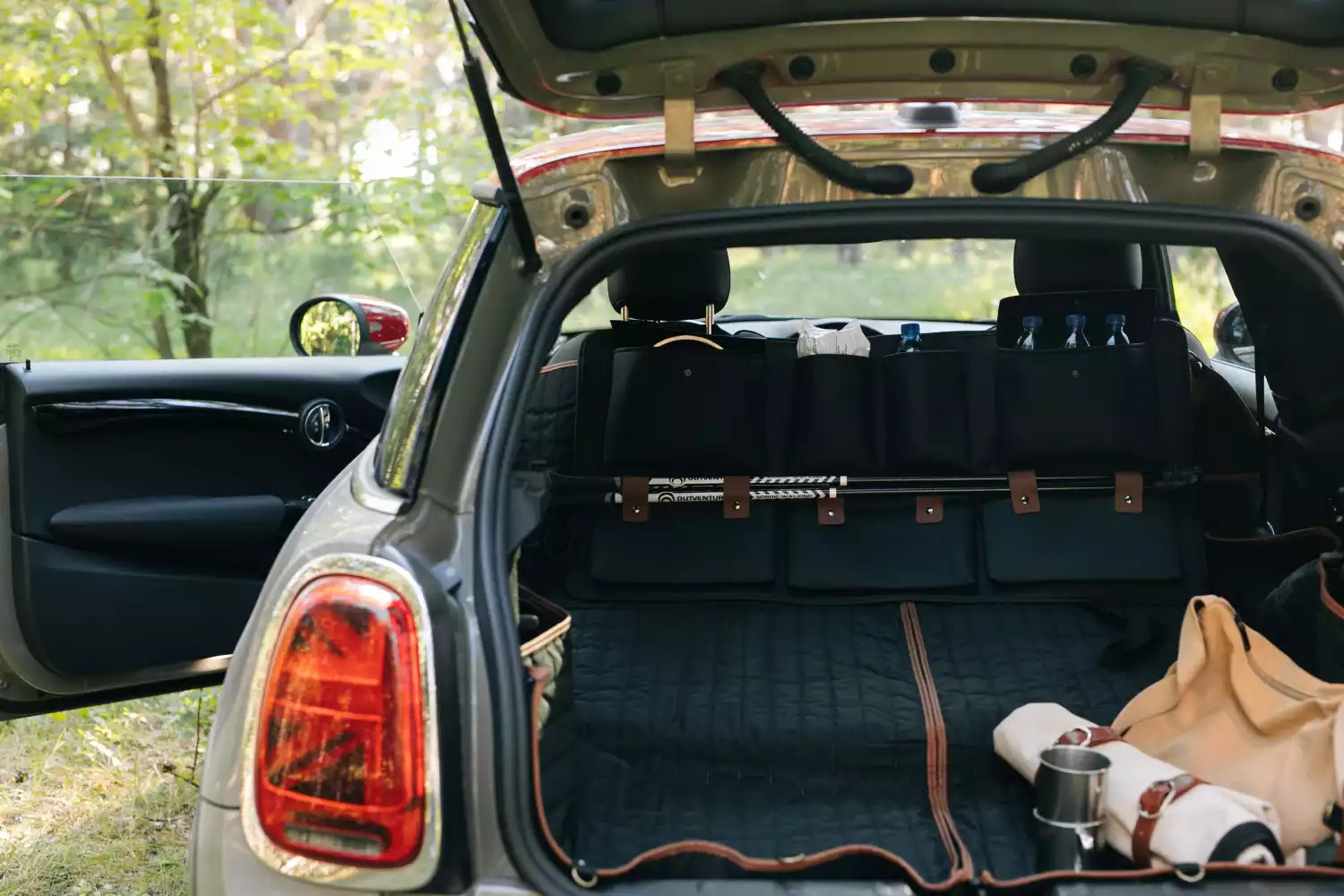 Toyota Sienna Back Seat Cover for Miniature Schnauzers