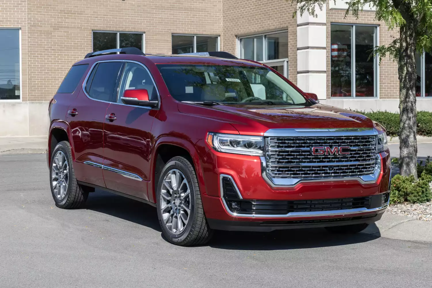 Bulldogs Back Seat Cover for GMC Acadia